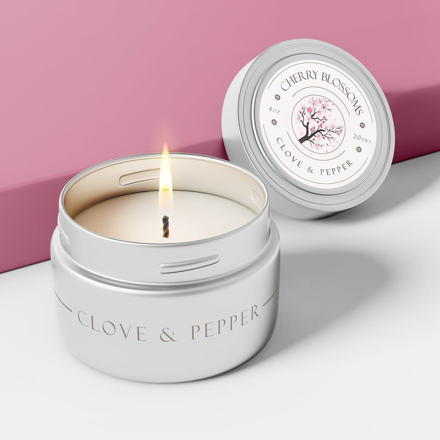 Cherry Blossom Candle