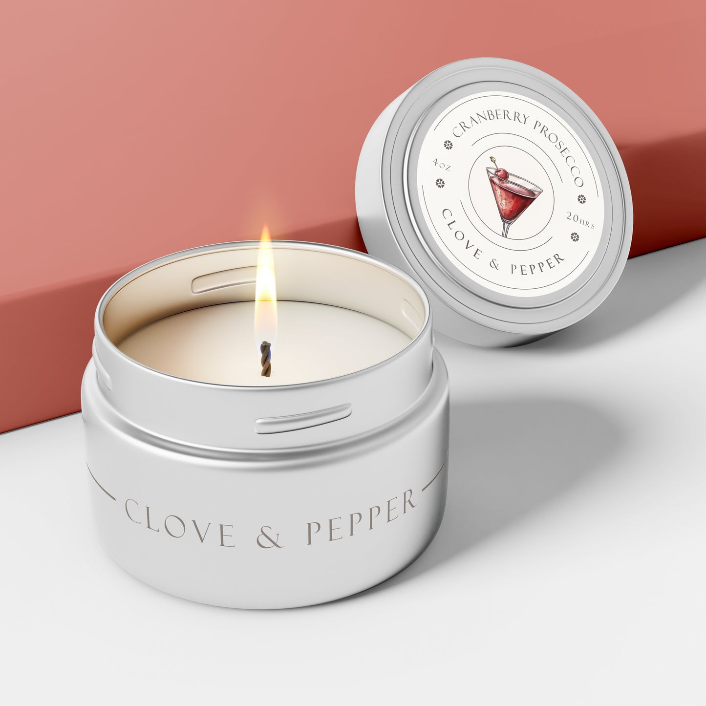 Cranberry Prosecco Candle