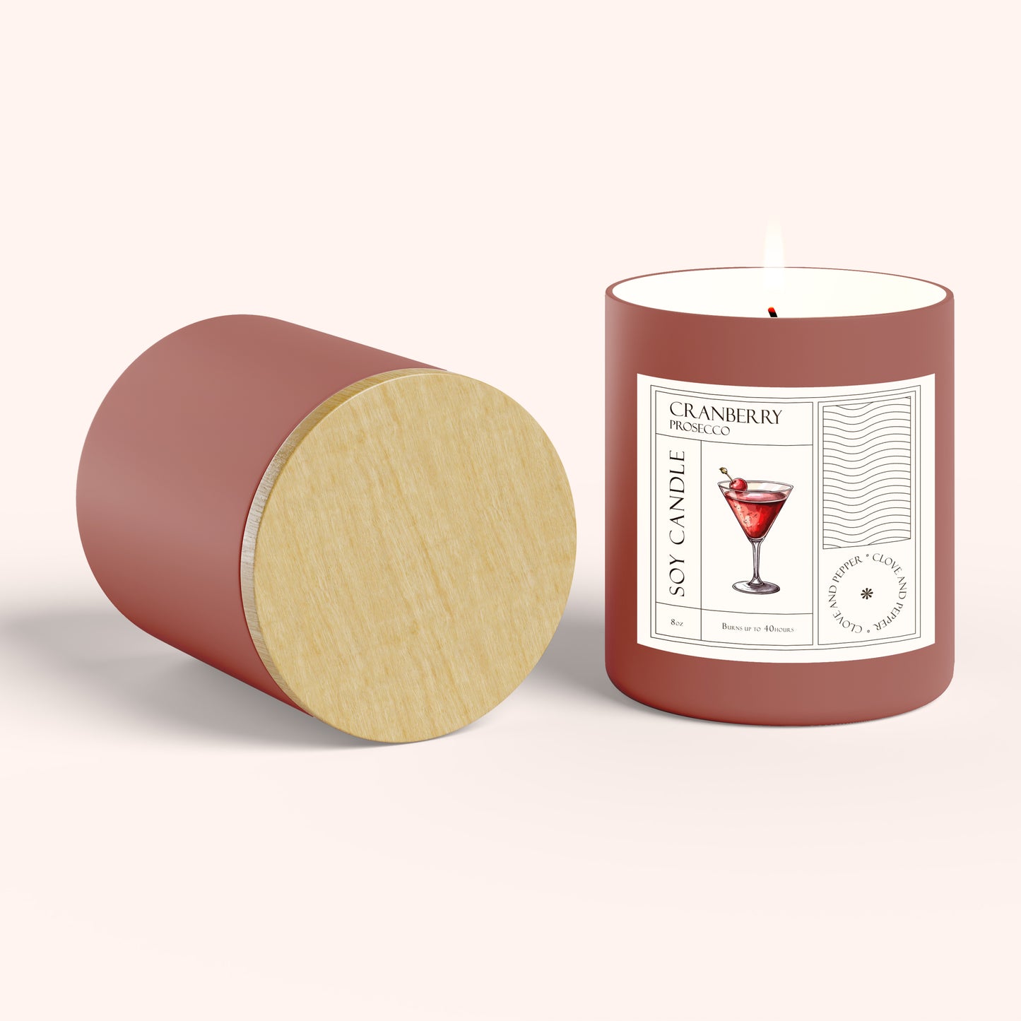 Cranberry Prosecco Candle