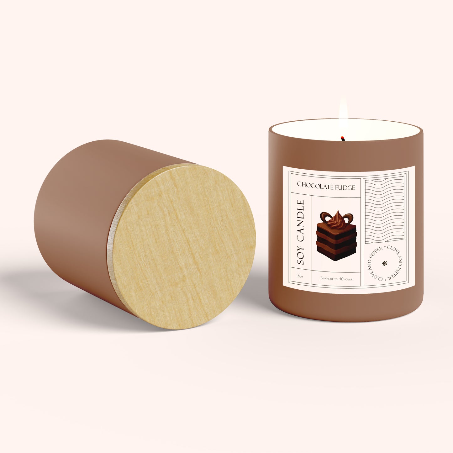 Chocolate Candle