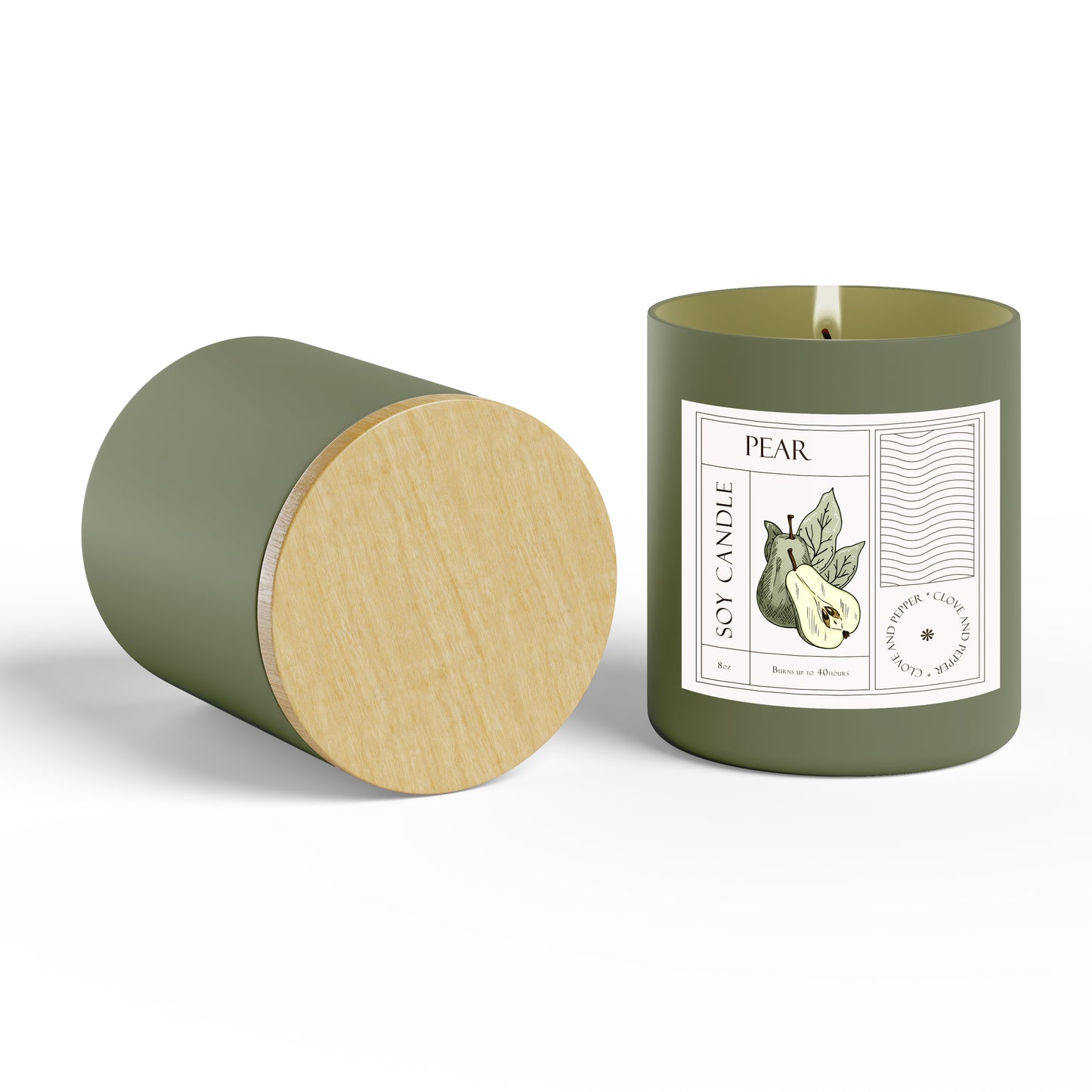Pear Candle